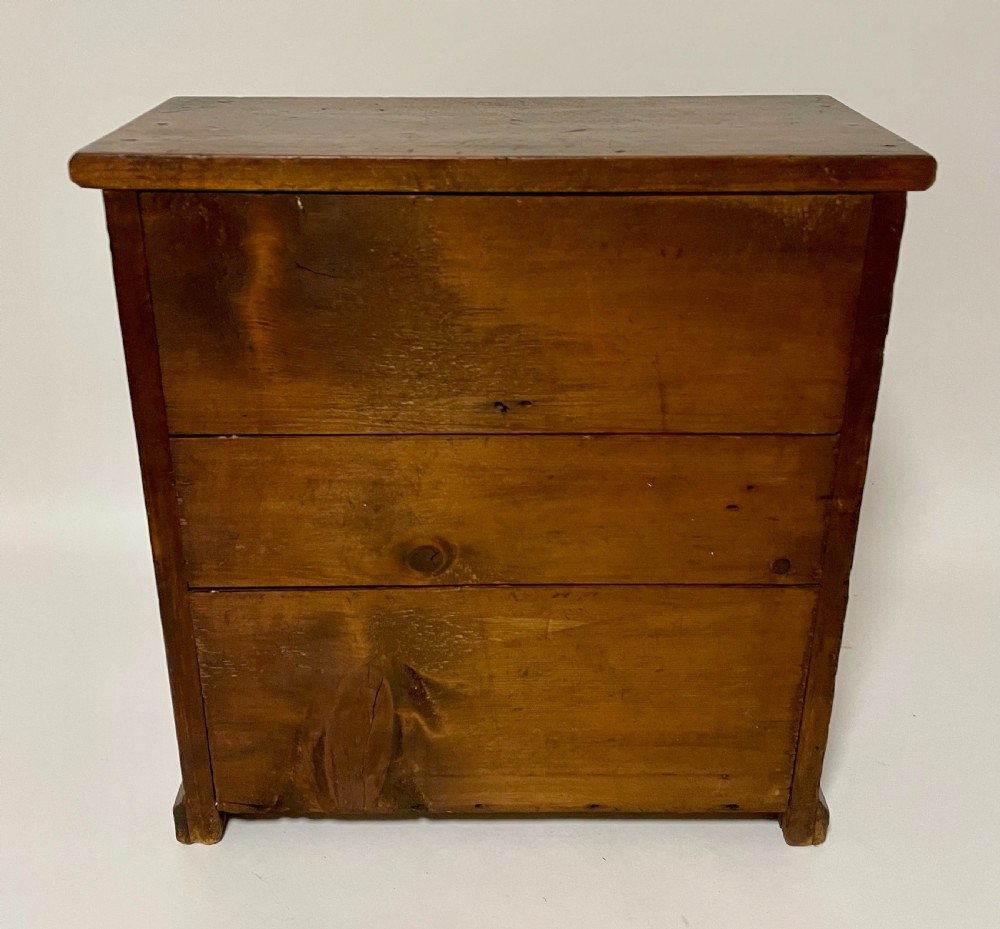 Antique Miniature Apprentice Drawers View V