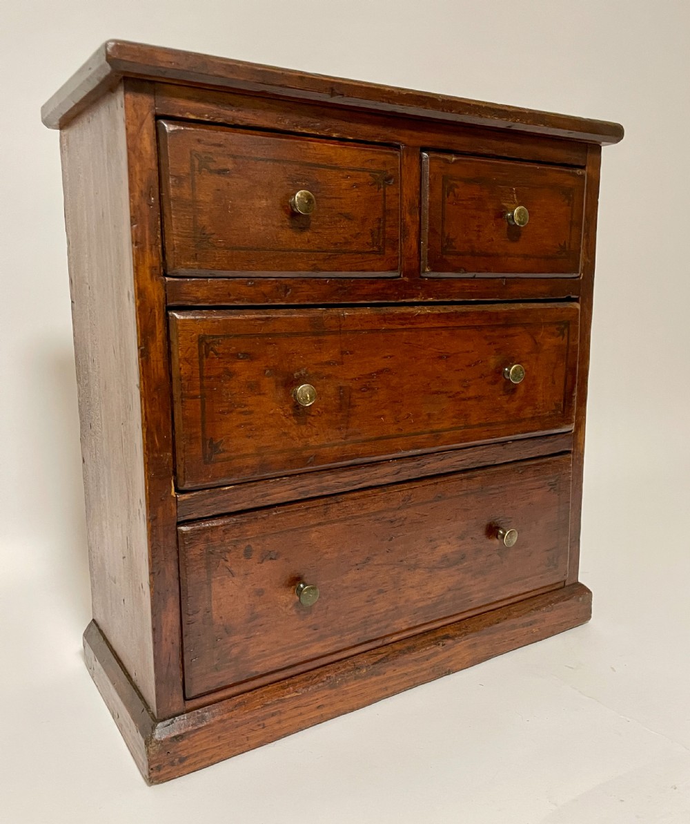 Antique Miniature Apprentice Drawers View XII