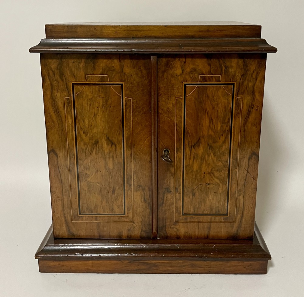 Victorian Walnut Table Cabinet