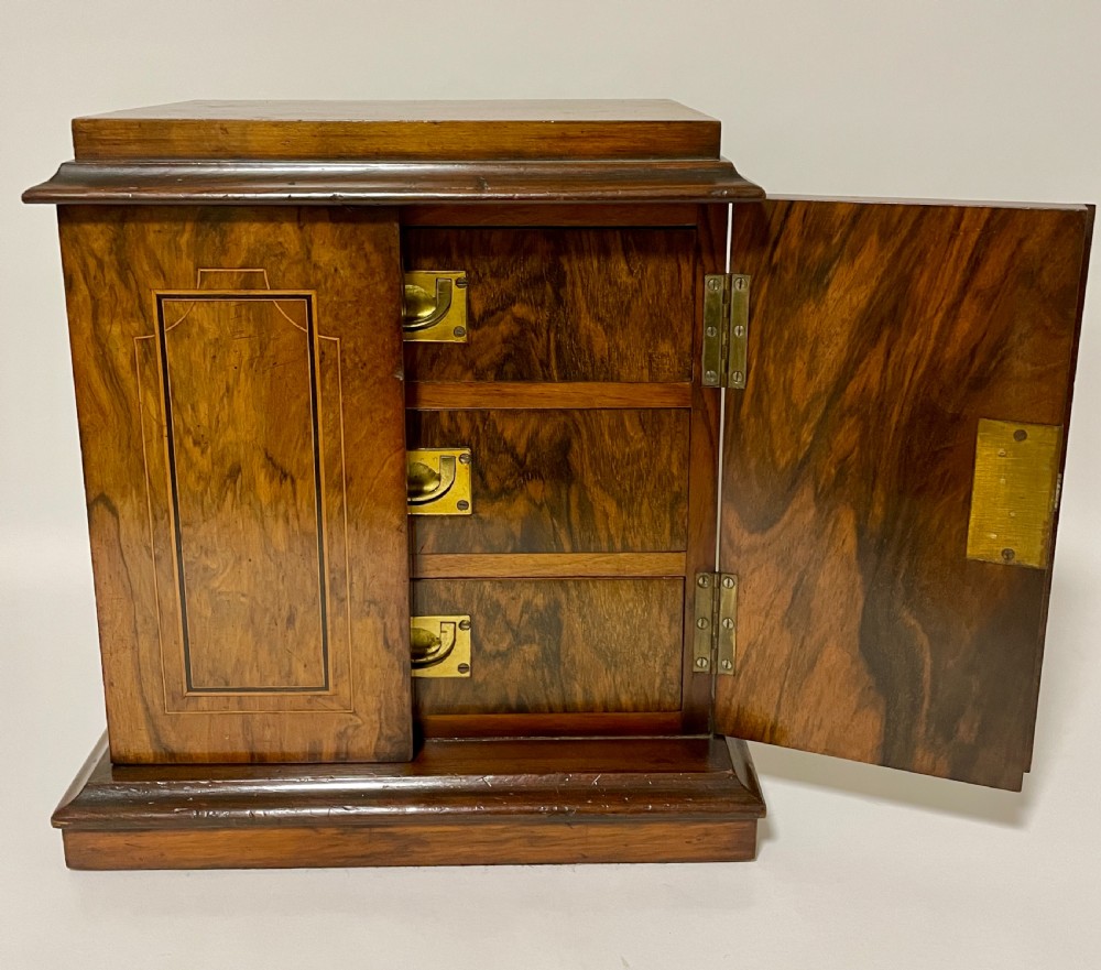 Victorian Walnut Table Cabinet View XI