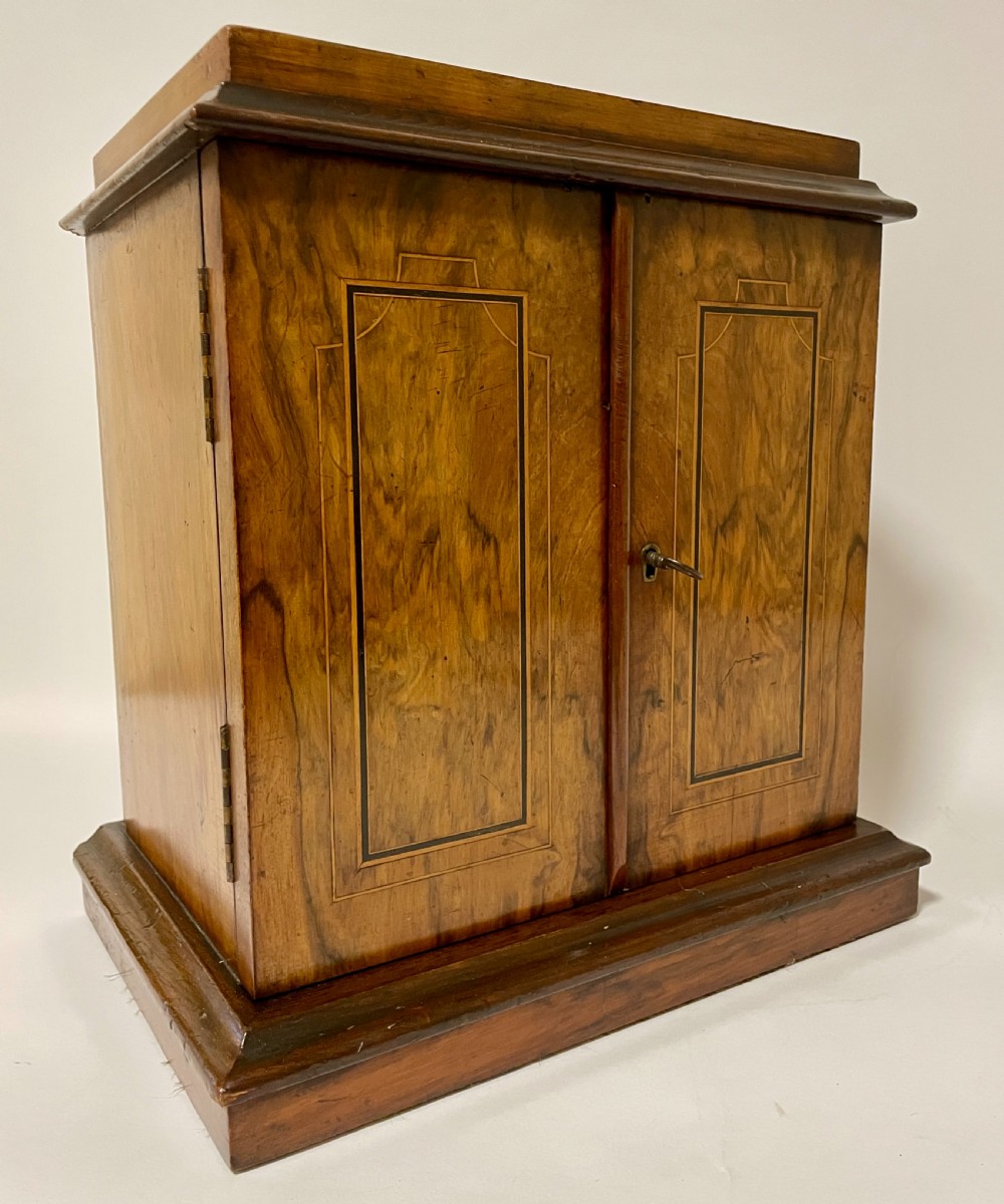 Victorian Walnut Table Cabinet View XVIII