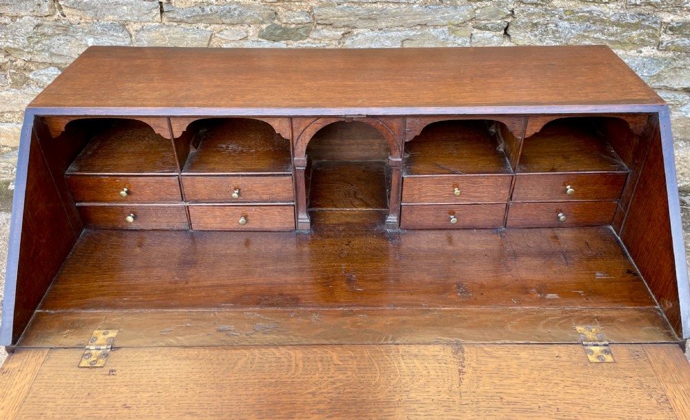 Georgian Oak Bureau View IX