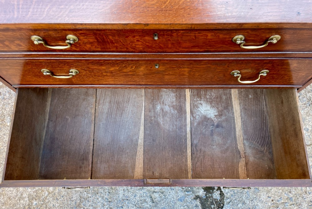 Georgian Oak Bureau View XIV
