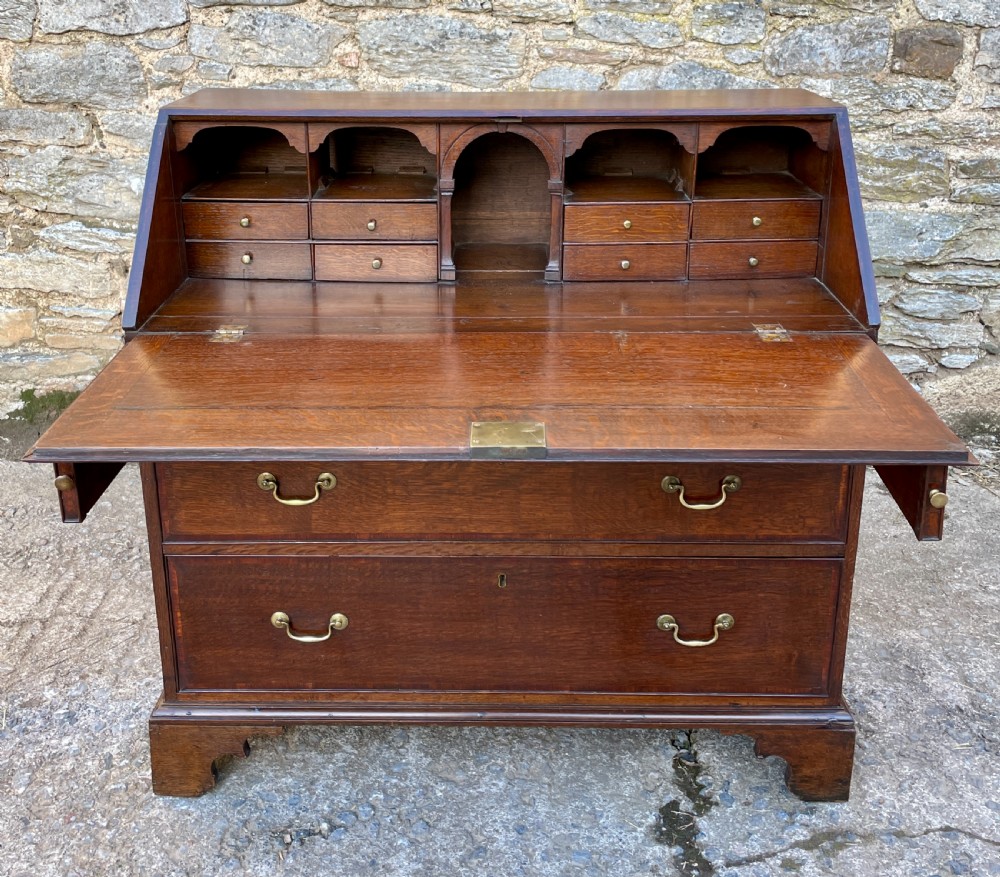 Georgian Oak Bureau View XXV