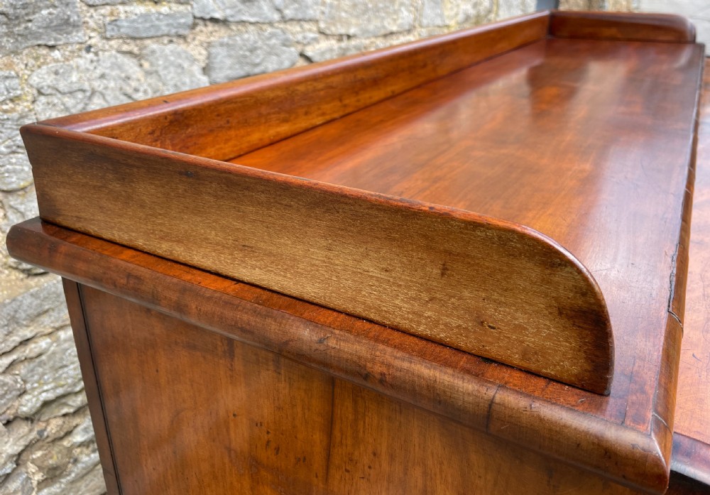 Victorian Mahogany Cylinder Roll Top Desk View XXVI