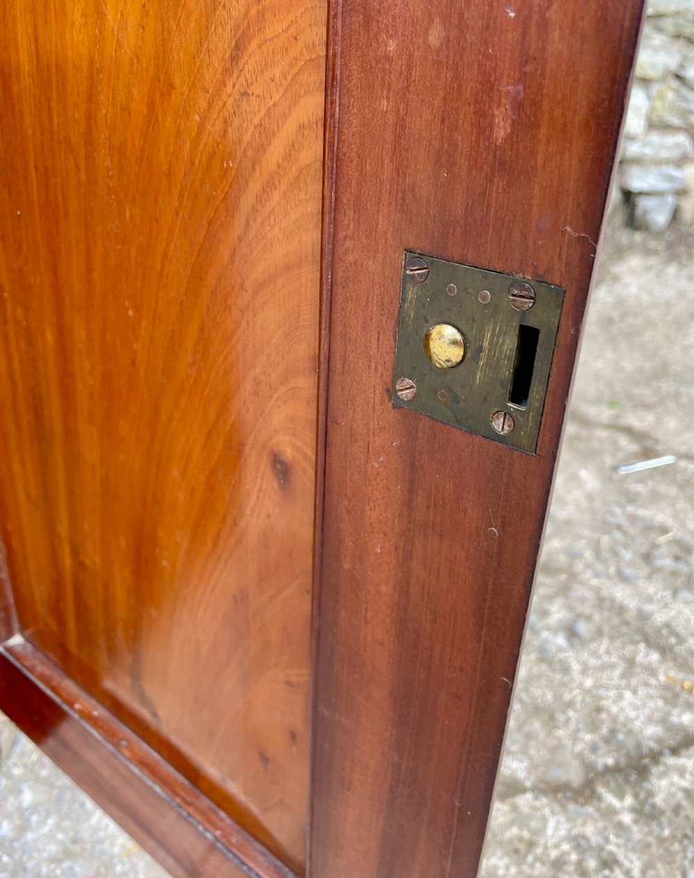 Victorian Mahogany Pot Cupboard with Marble Top View X