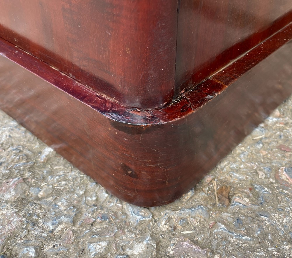 Victorian Mahogany Pot Cupboard with Marble Top View XII