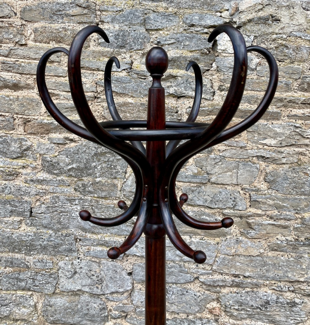 Antique Bentwood Hat and Coat Hall Stand View IV