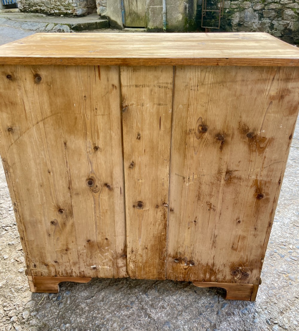 Antique Stripped Pine Cupboard View XIV
