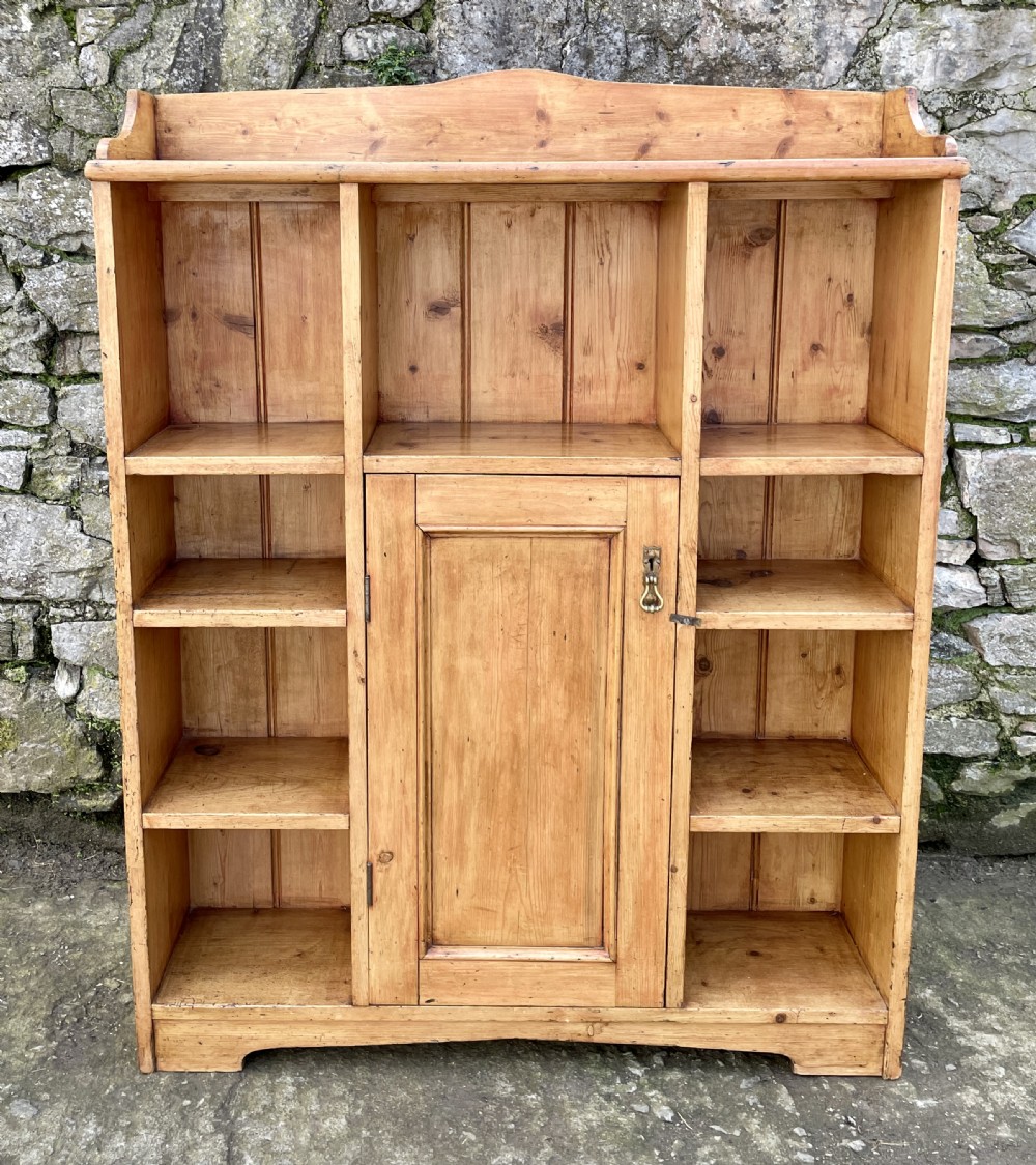 Antique Stripped Pine Shelves