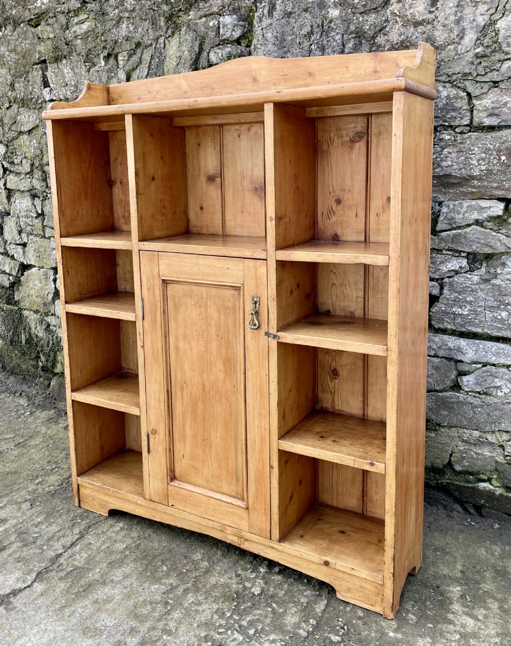 Antique Stripped Pine Shelves View X