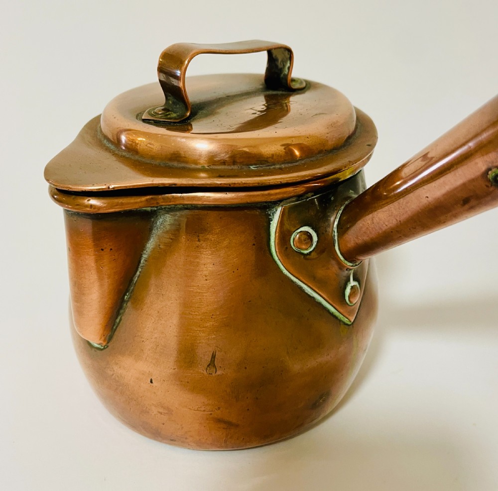 Georgian Copper Brandy Warmer View III