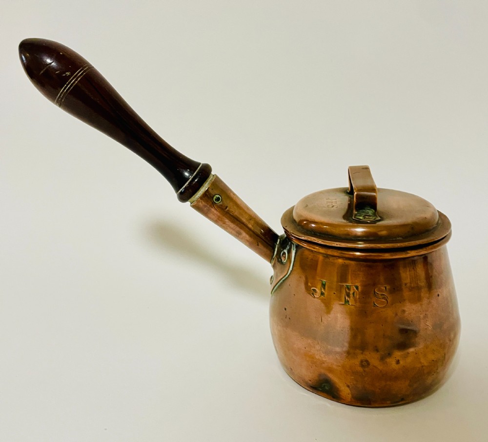 Georgian Copper Brandy Warmer View V