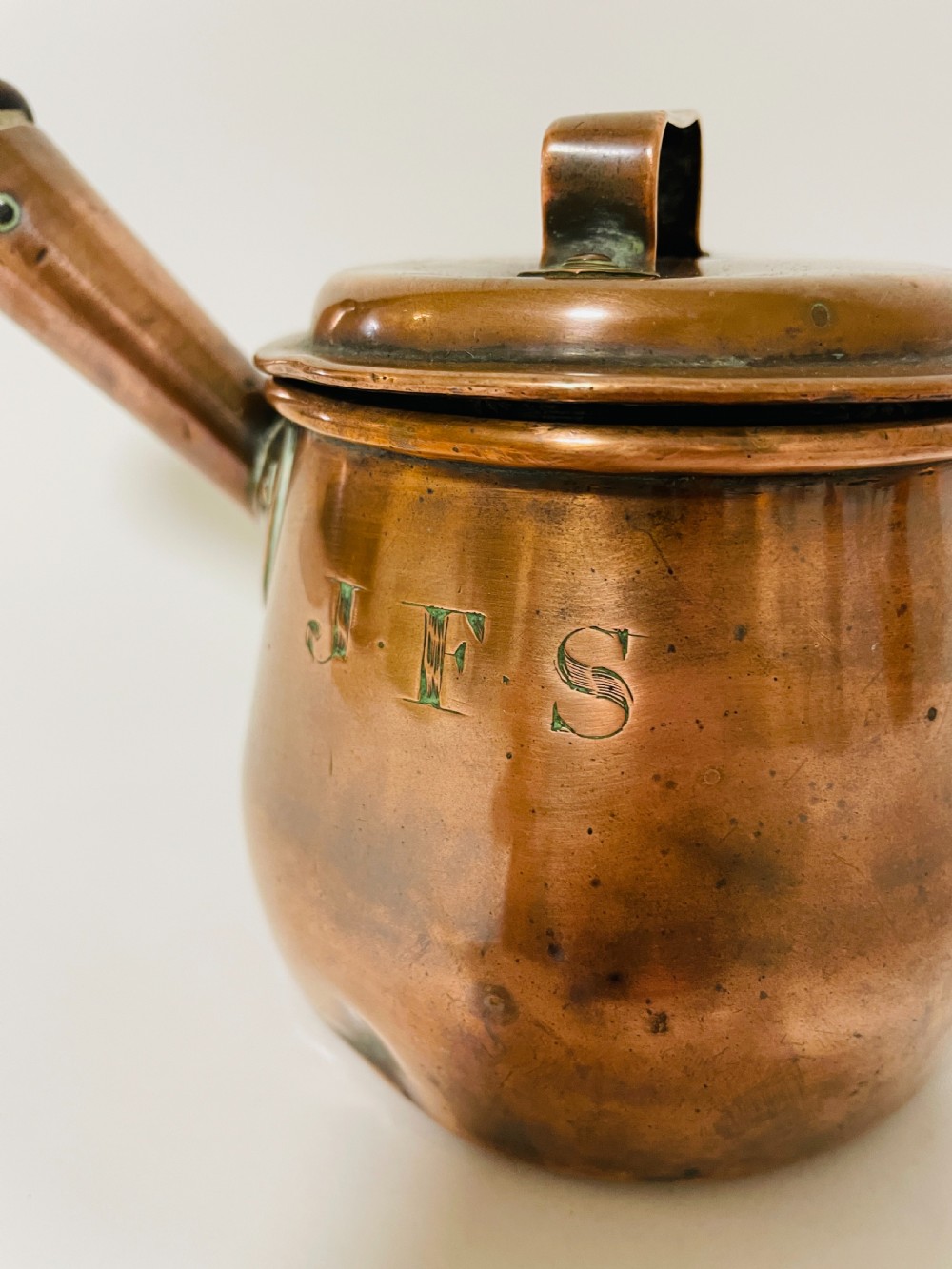 Georgian Copper Brandy Warmer View VII