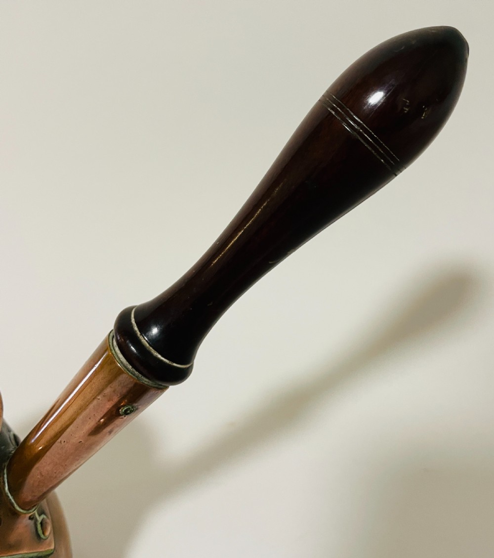 Georgian Copper Brandy Warmer View XII