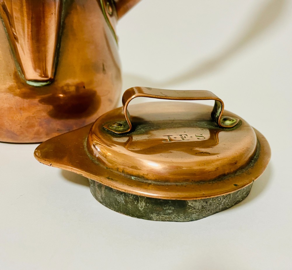 Georgian Copper Brandy Warmer View XV