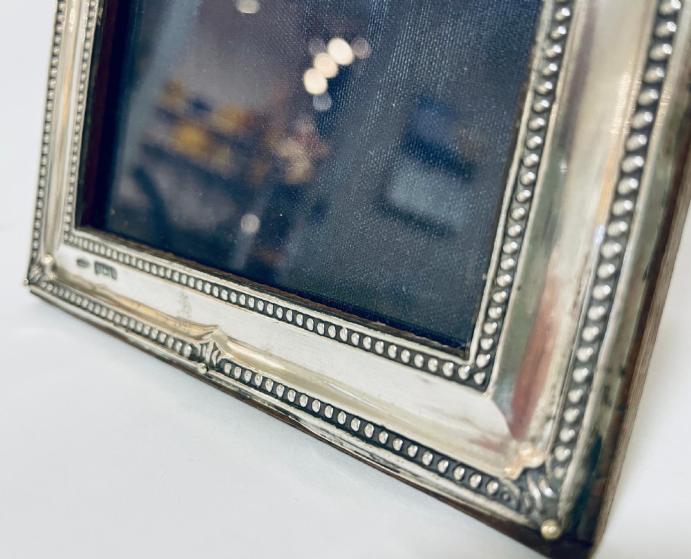Antique Silver Photo Frame View V