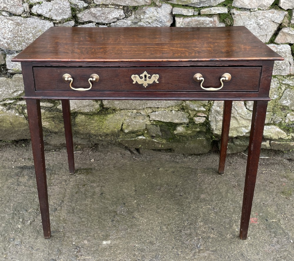 Georgian Oak Side Table