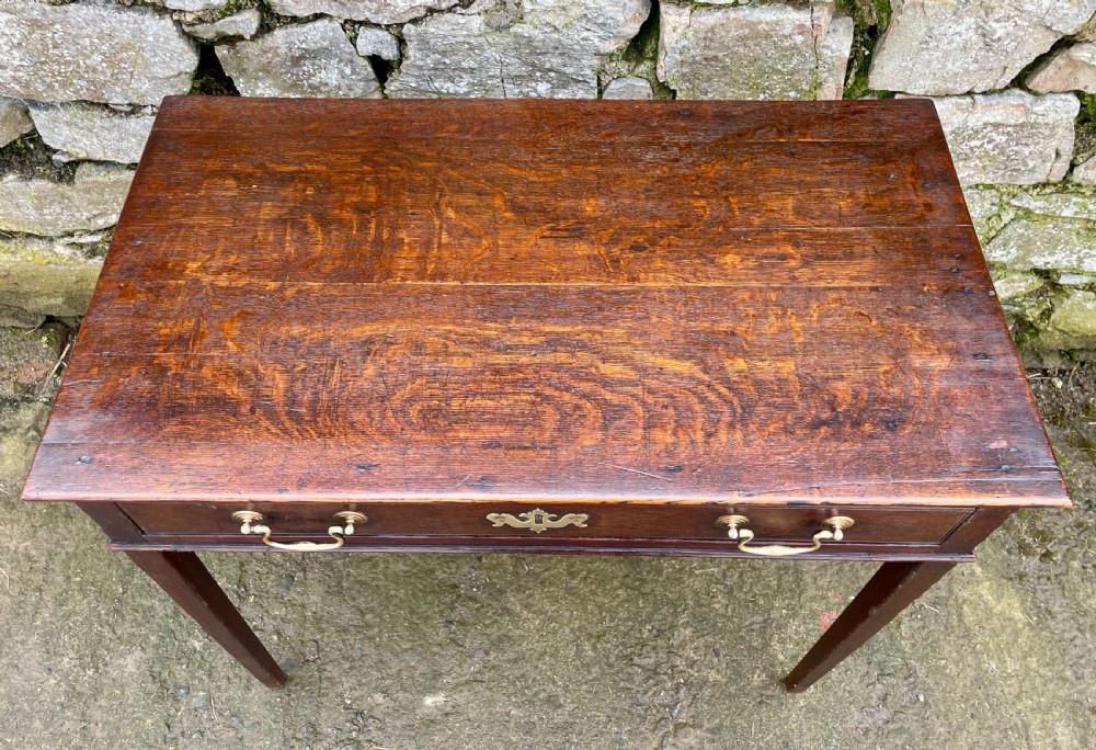 Georgian Oak Side Table View IV