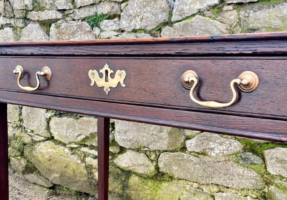 Georgian Oak Side Table View V