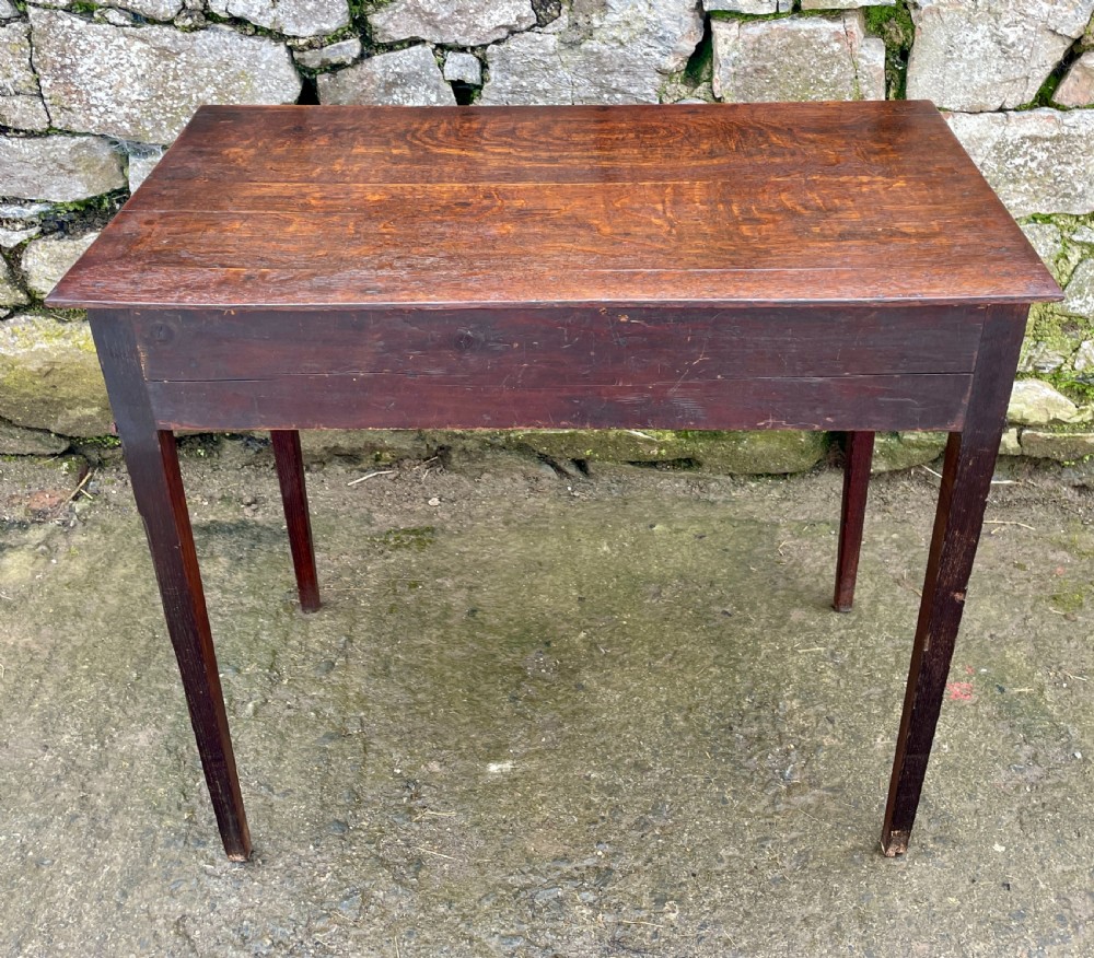 Georgian Oak Side Table View XI