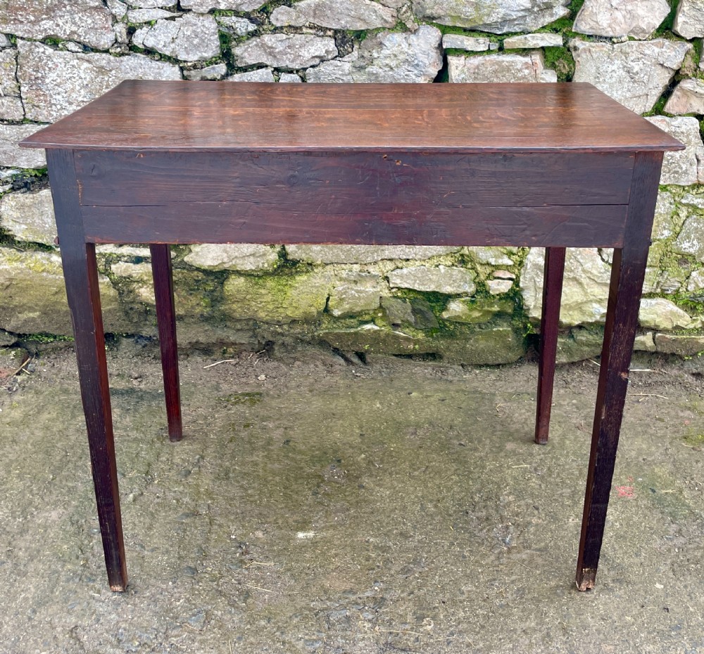 Georgian Oak Side Table View XII