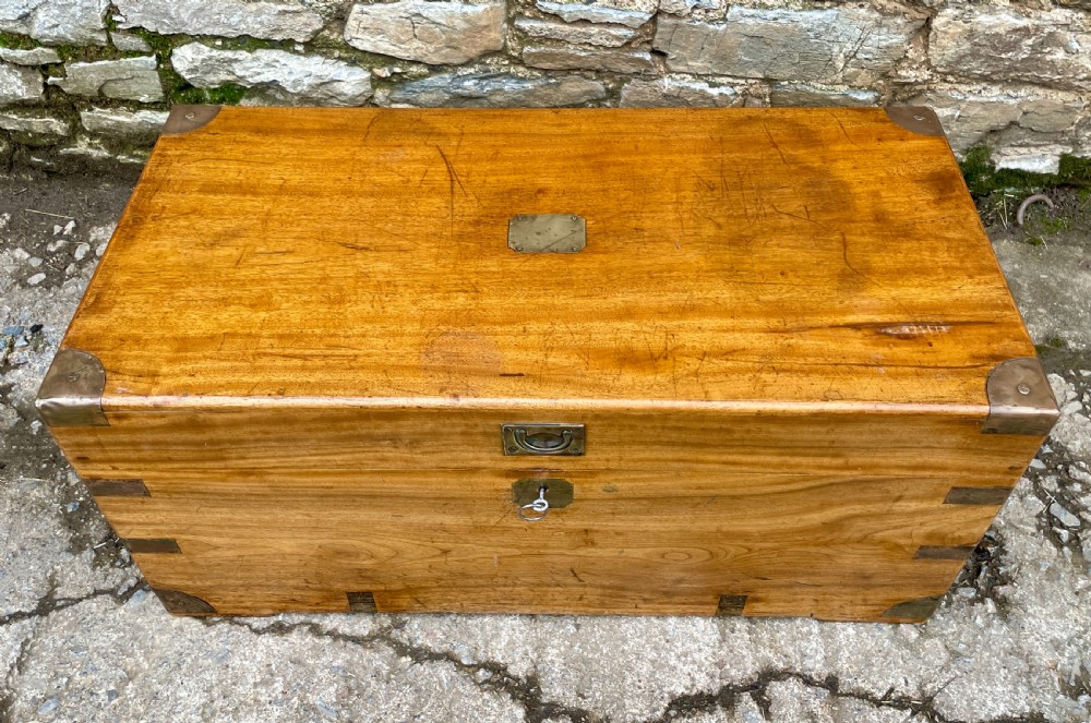 Antique Camphorwood Blanket Chest View II