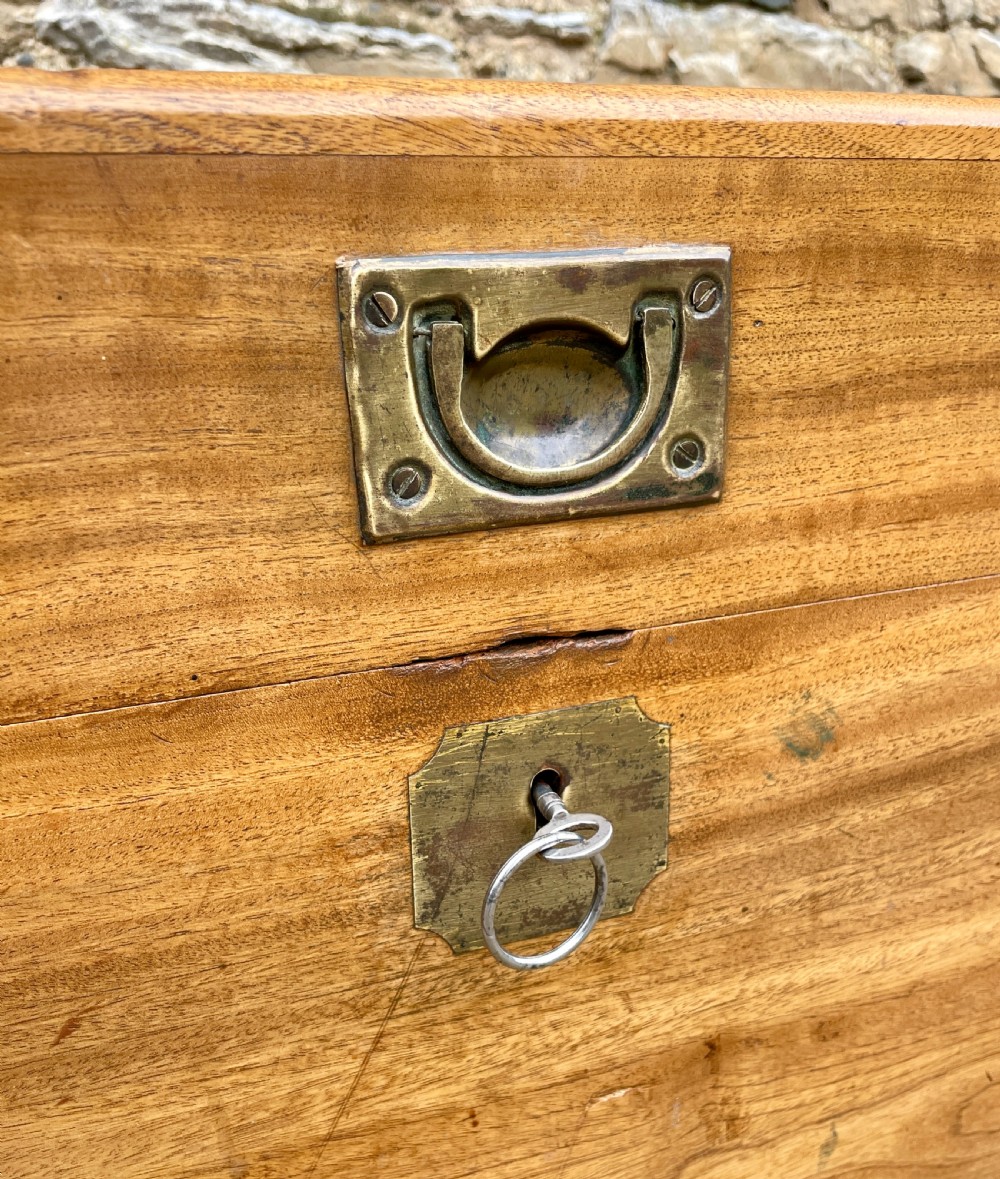 Antique Camphorwood Blanket Chest View IV