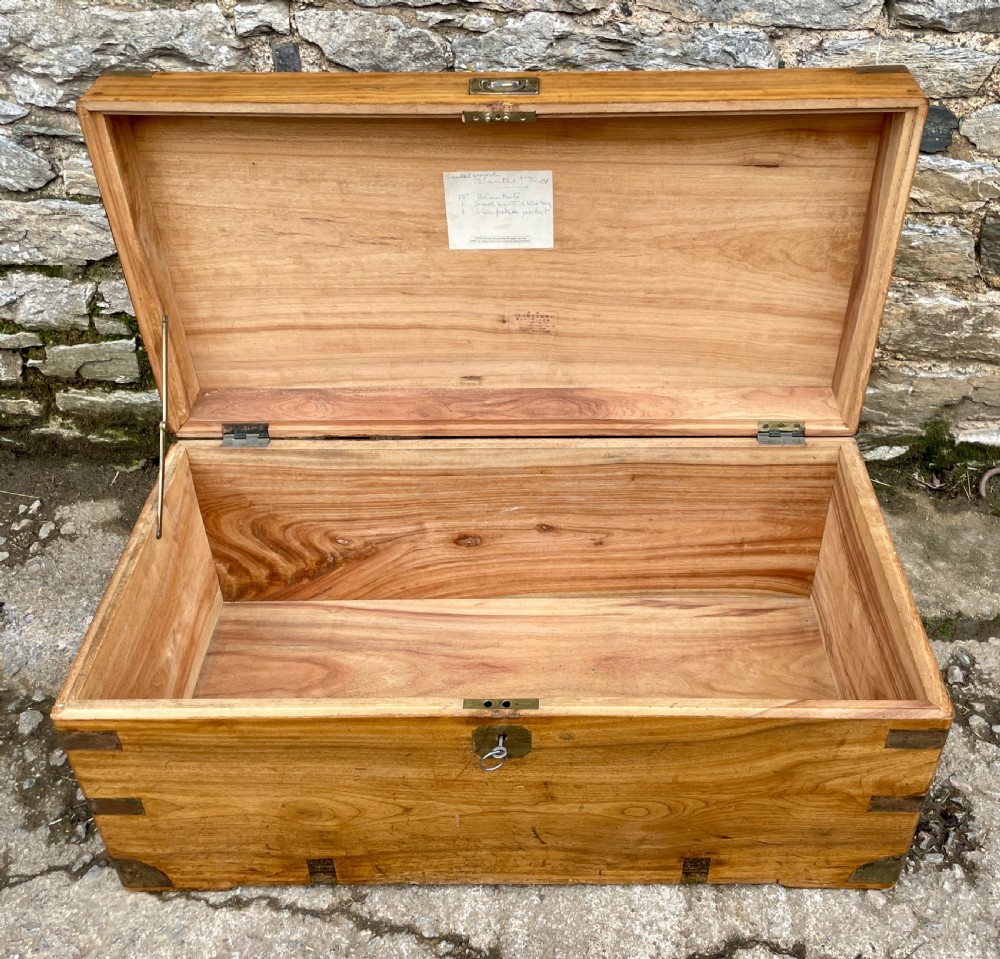 Antique Camphorwood Blanket Chest View VI