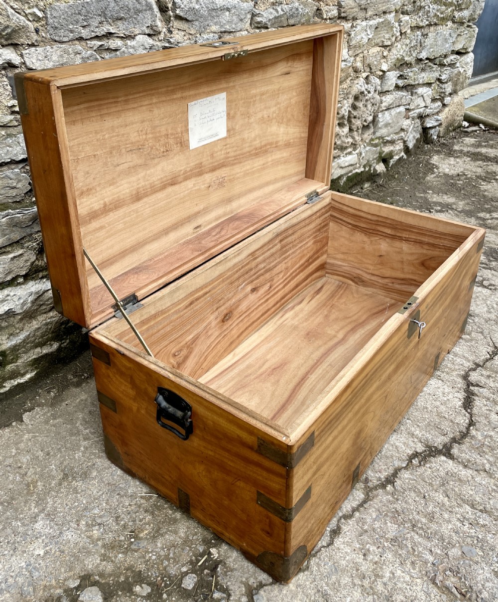 Antique Camphorwood Blanket Chest View VIII