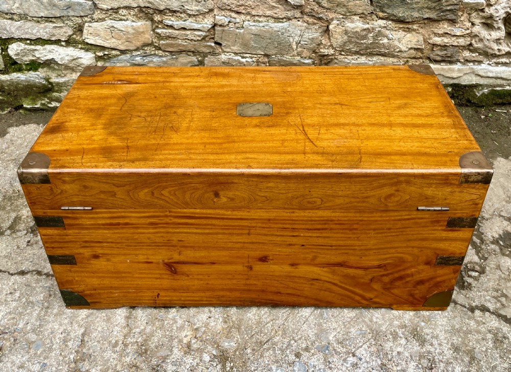 Antique Camphorwood Blanket Chest View XIII