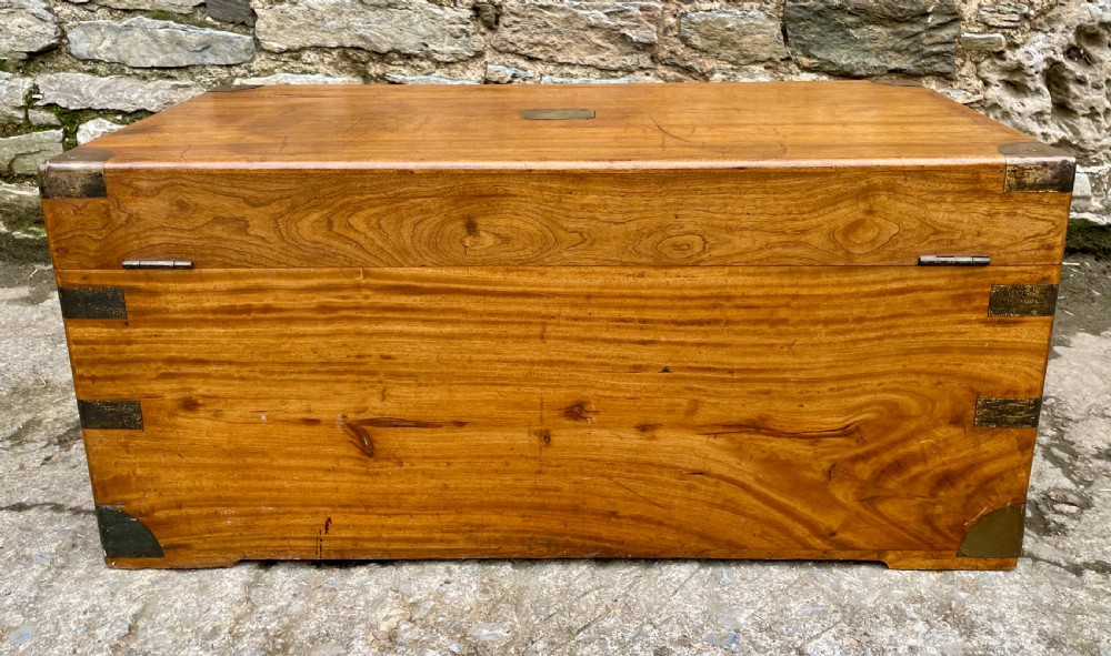 Antique Camphorwood Blanket Chest View XIV