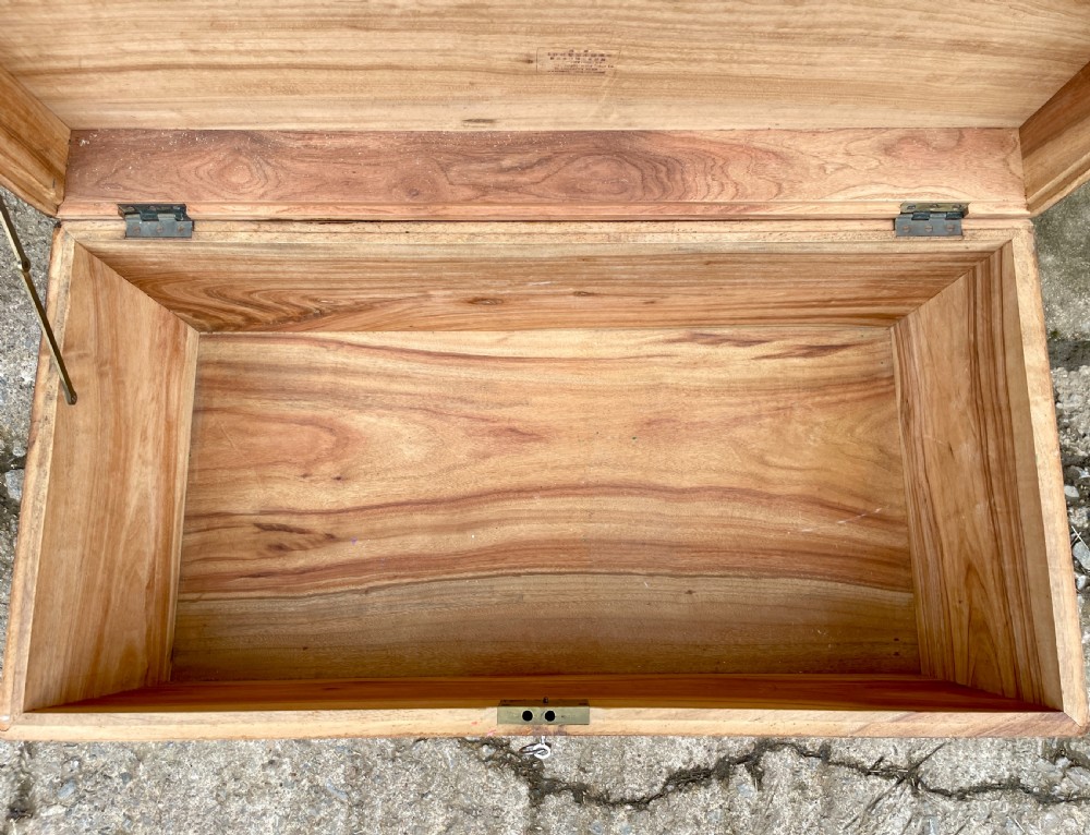 Antique Camphorwood Blanket Chest View XVII