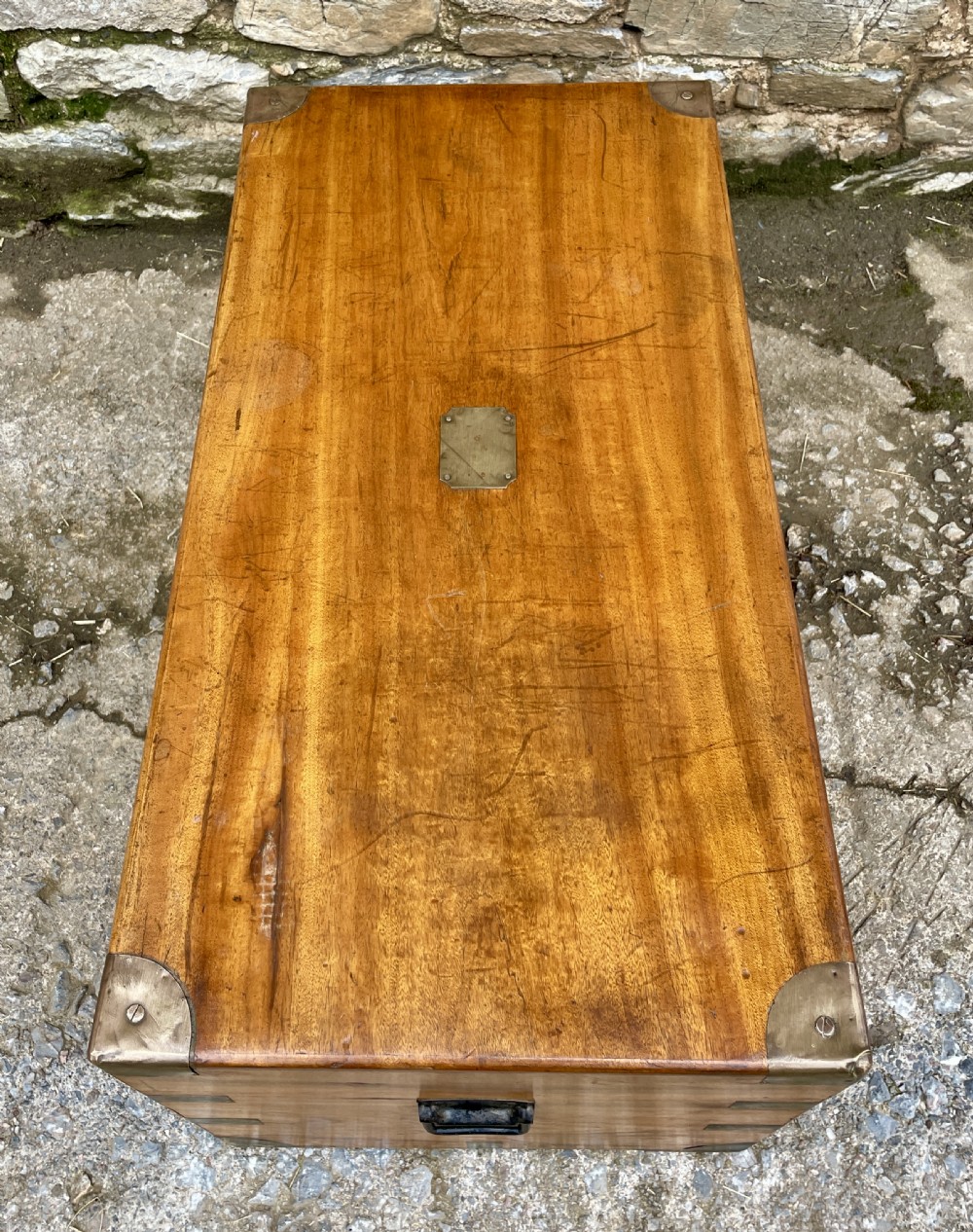 Antique Camphorwood Blanket Chest View XX