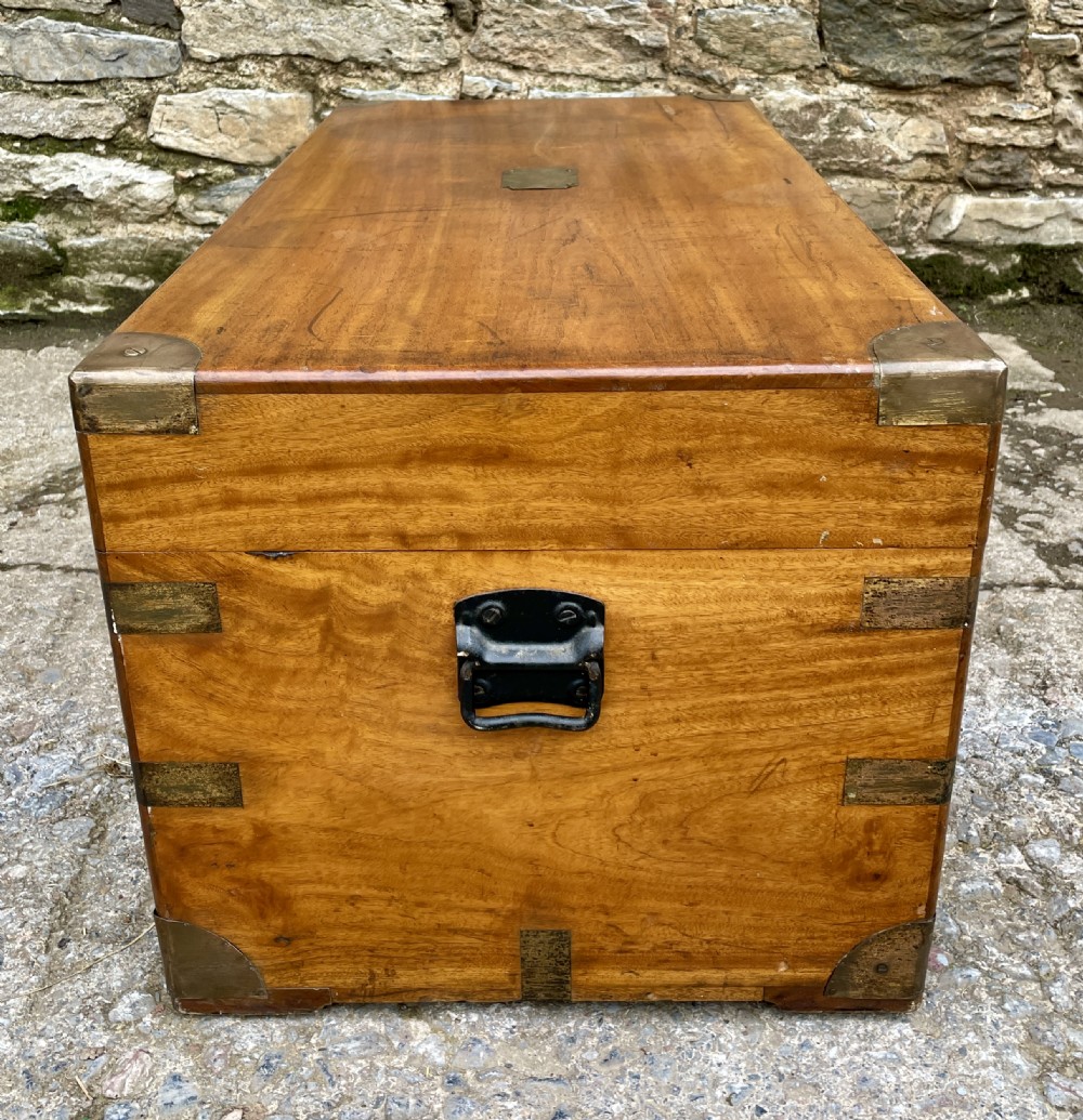 Antique Camphorwood Blanket Chest View XXI
