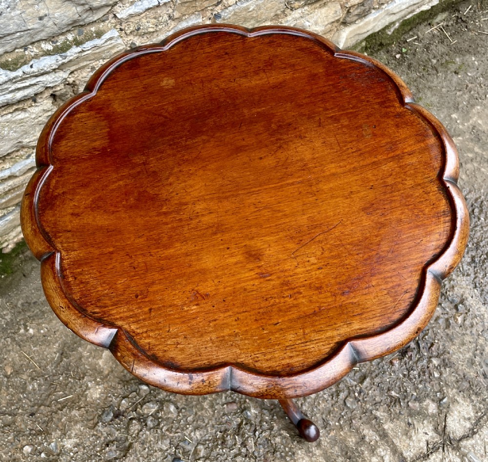 Victorian Mahogany Wine Table View VI