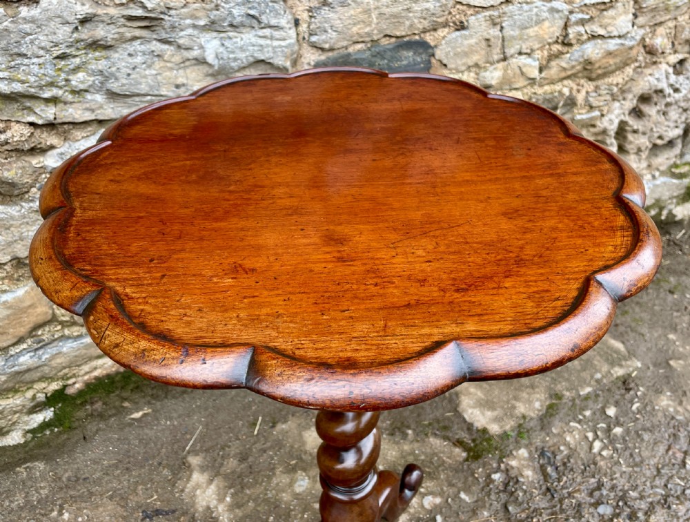 Victorian Mahogany Wine Table View VIII