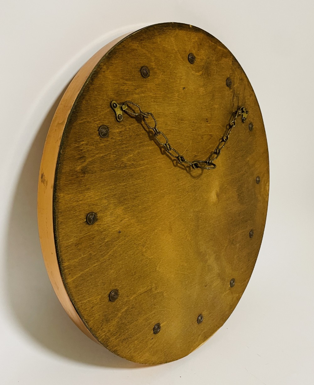Antique Copper Convex Mirror View VII