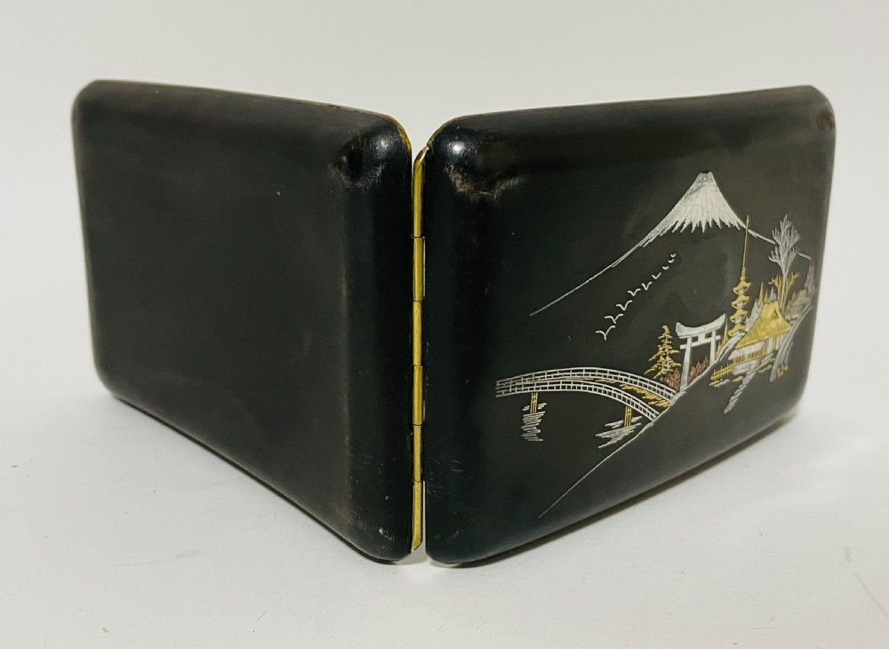 Japanese Inlaid Cigarette Case View V