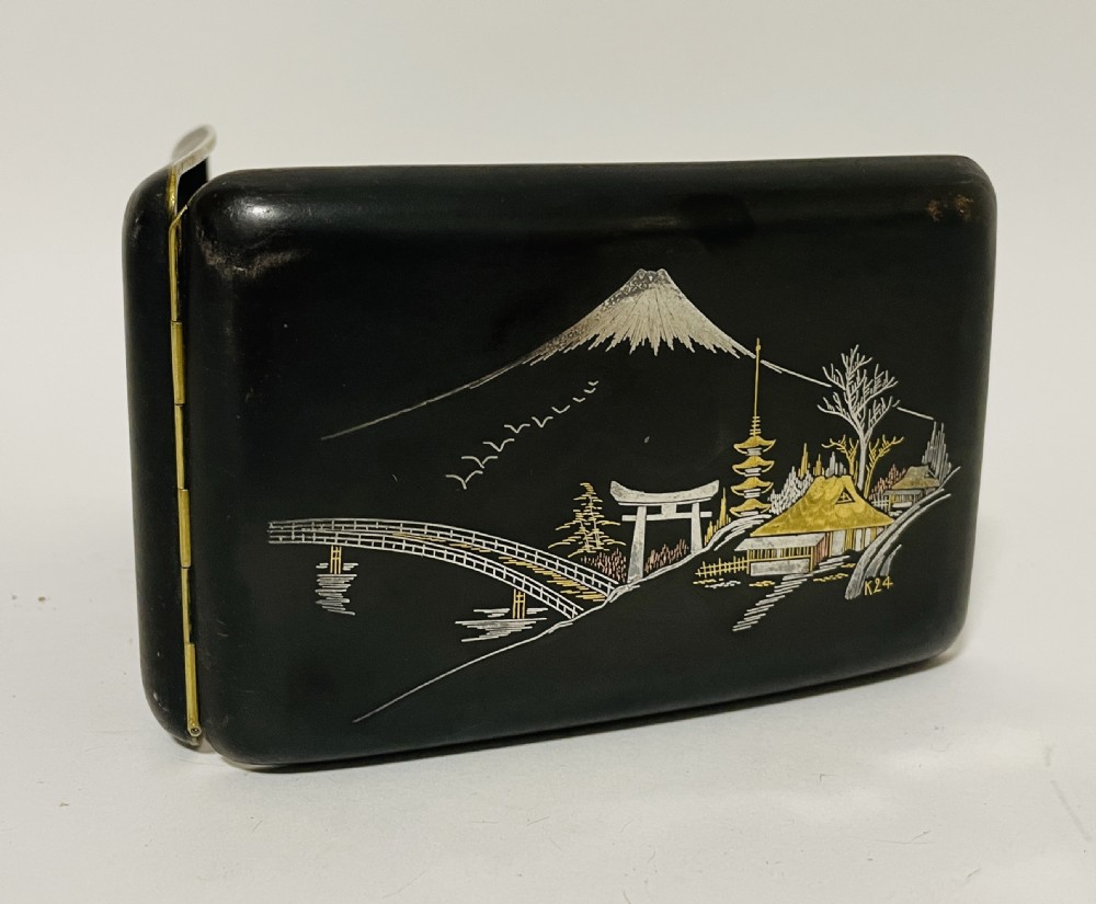 Japanese Inlaid Cigarette Case View VI