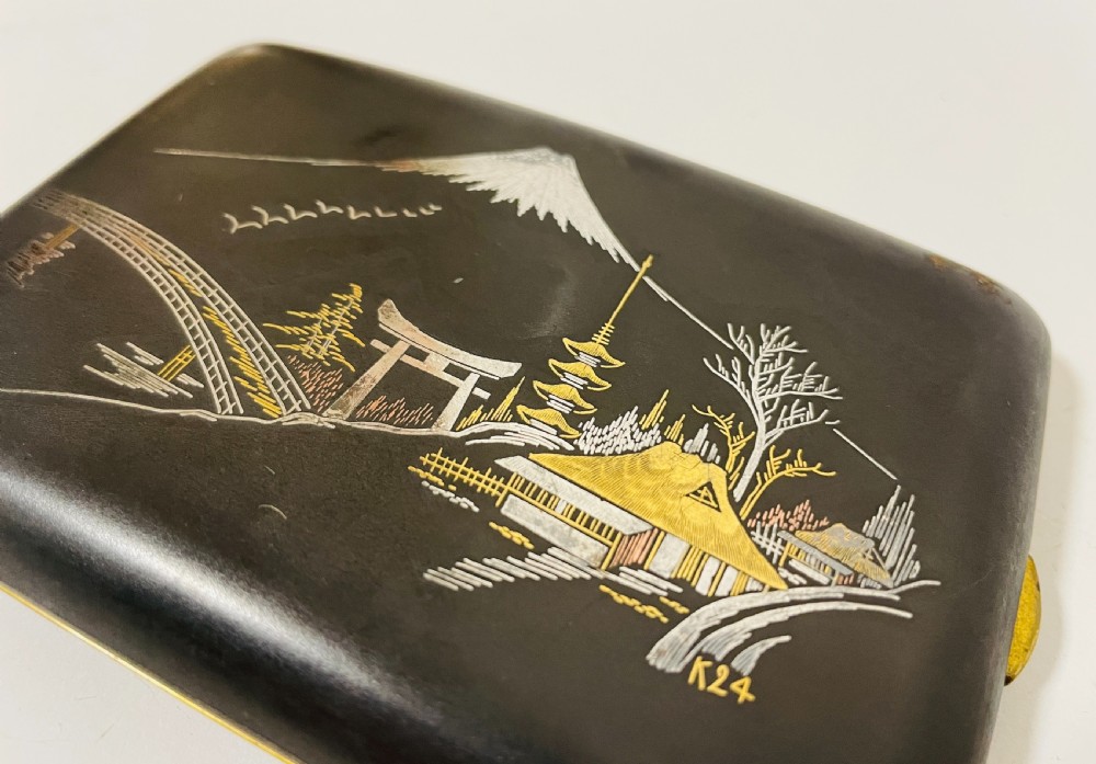 Japanese Inlaid Cigarette Case View VIII