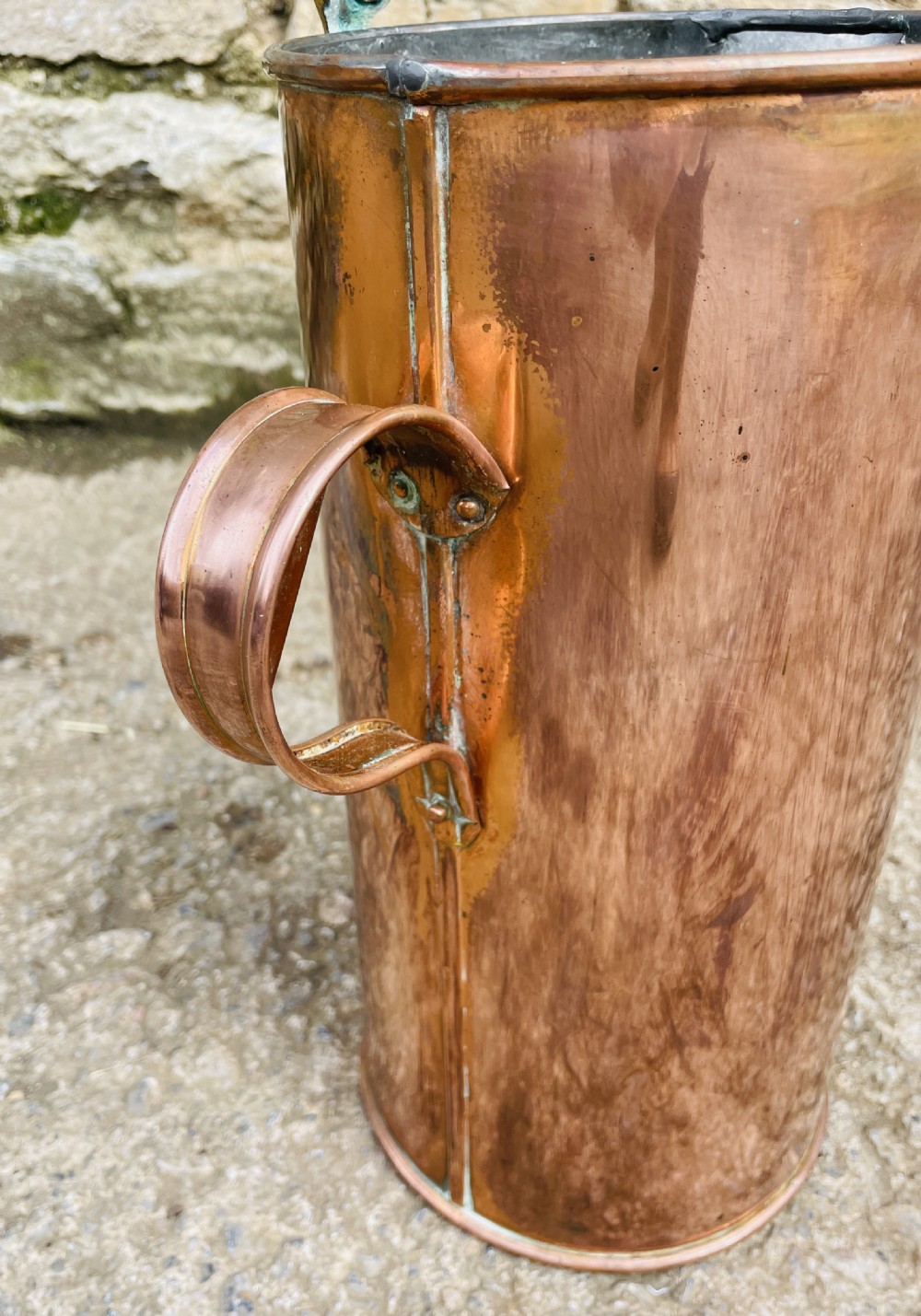 Victorian Copper Measuring Pail View VII