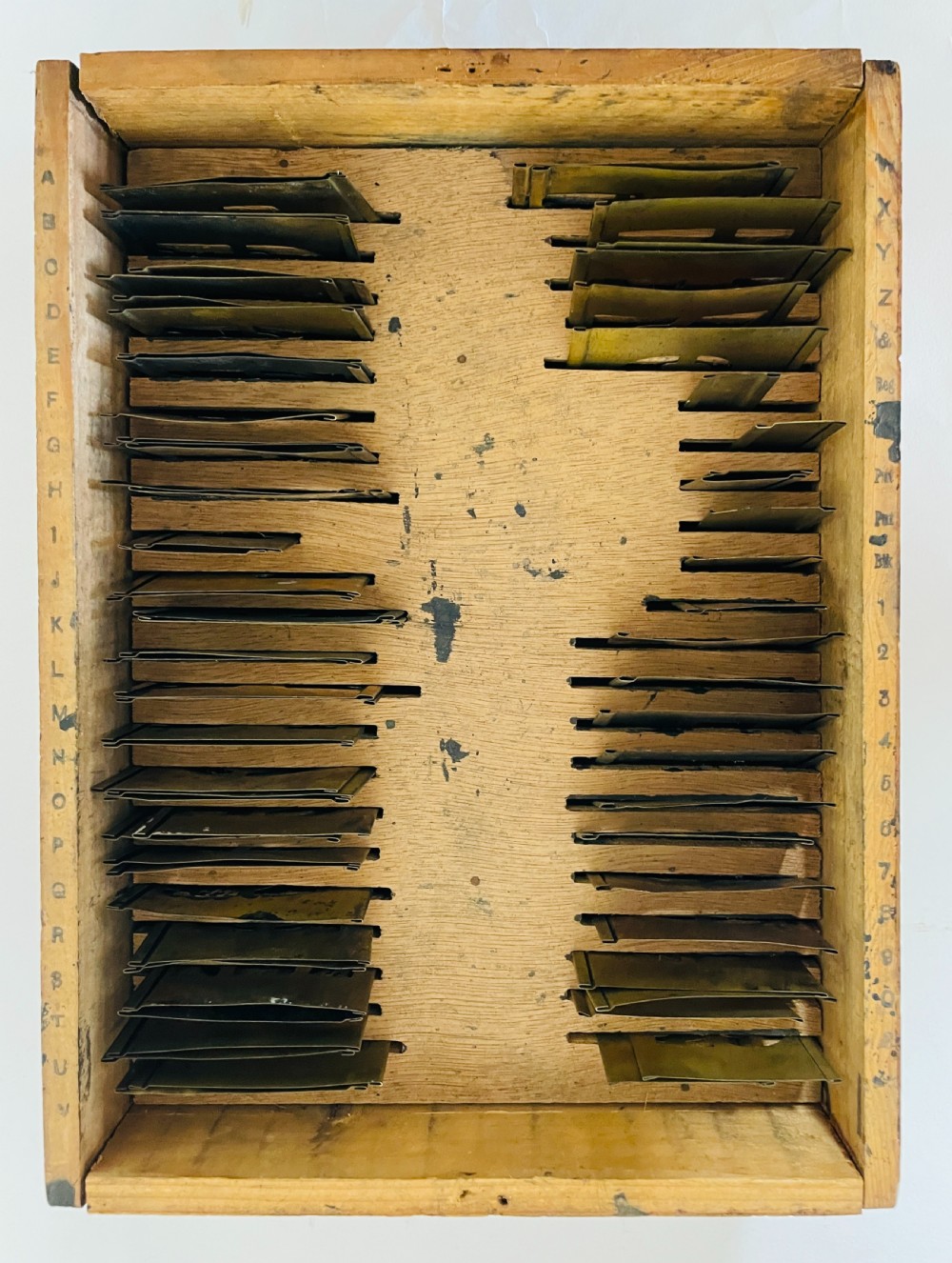 Set of Antique Brass Stencils View III