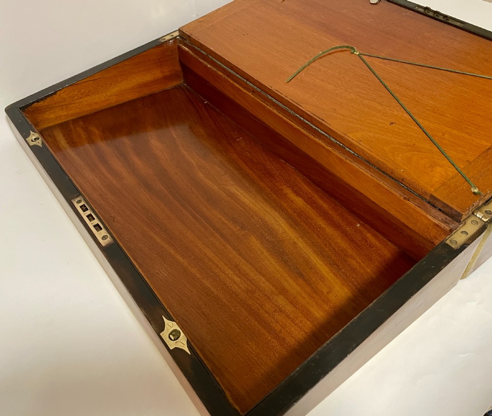 Victorian Burr Walnut Writing Slope View XXI