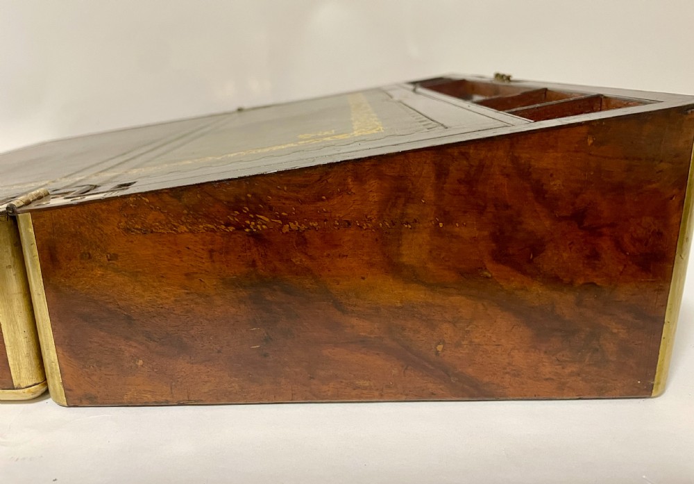 Victorian Burr Walnut Writing Slope View XXII