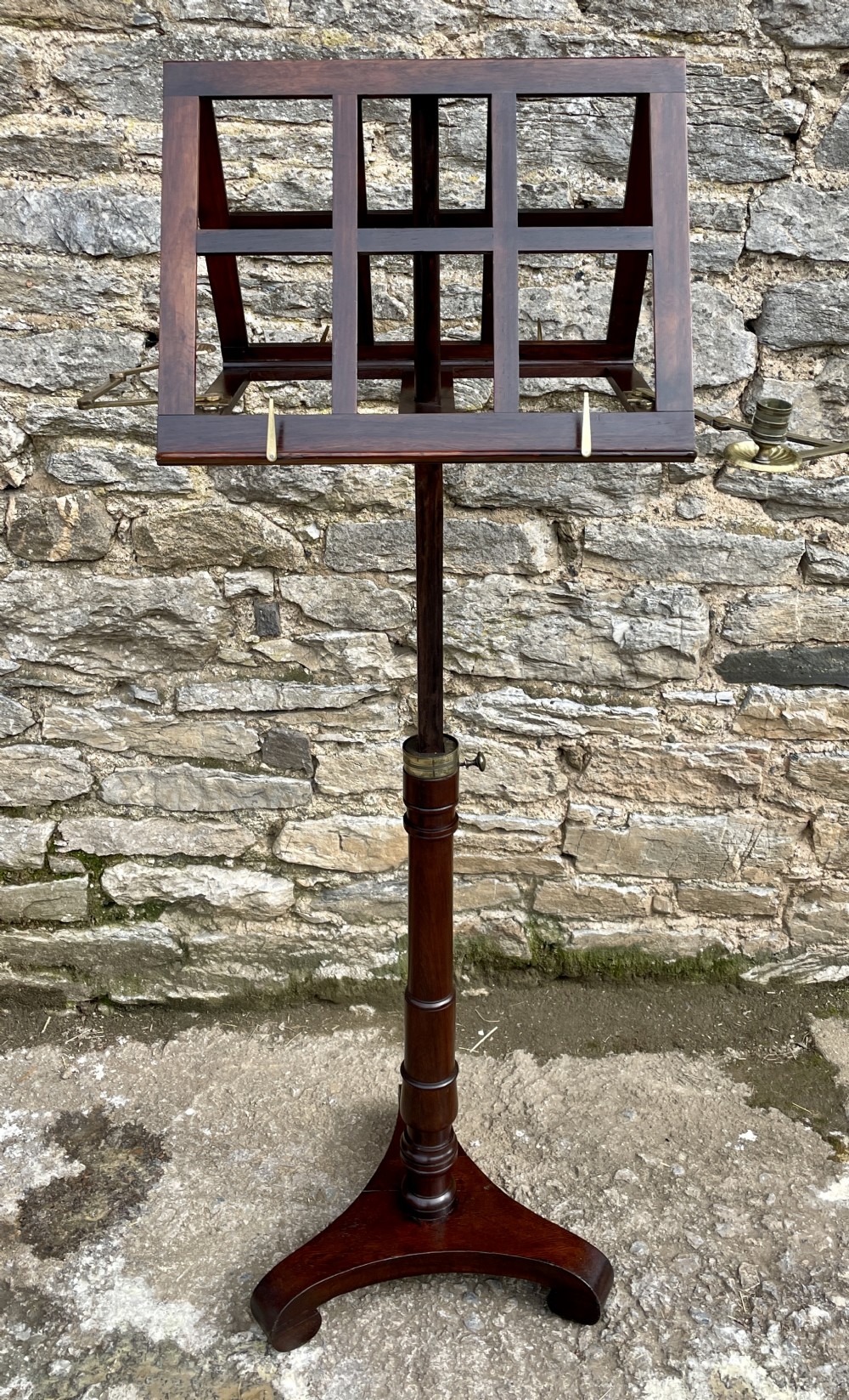 Regency Rosewood Adjustable Duet Stand