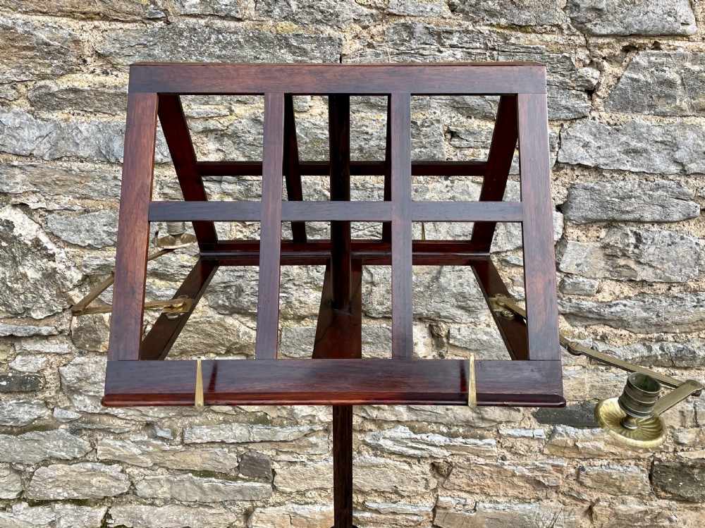Regency Rosewood Adjustable Duet Stand View IV