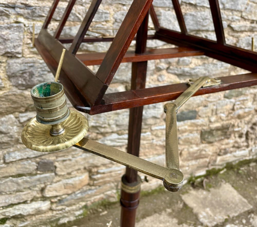 Regency Rosewood Adjustable Duet Stand View VI