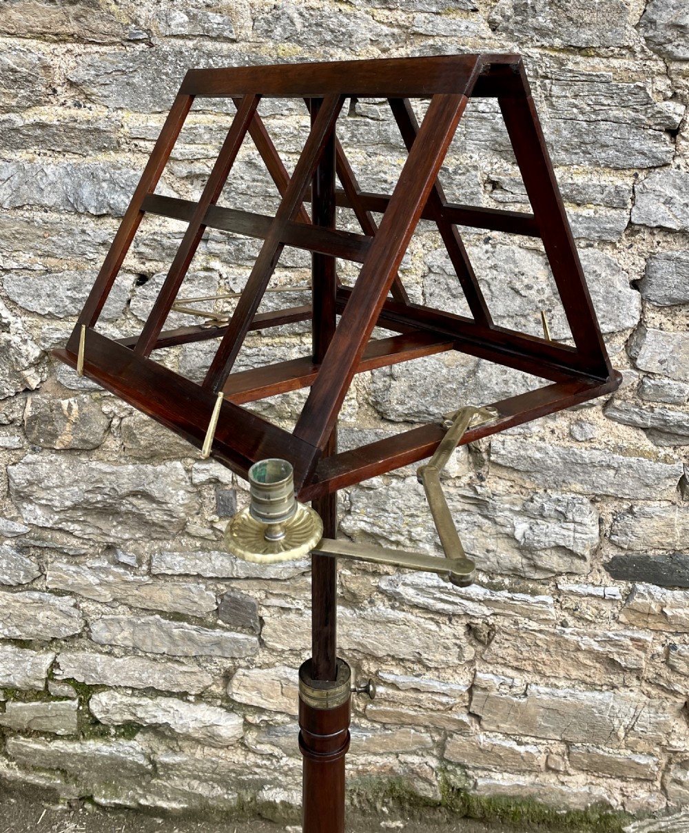 Regency Rosewood Adjustable Duet Stand View XII