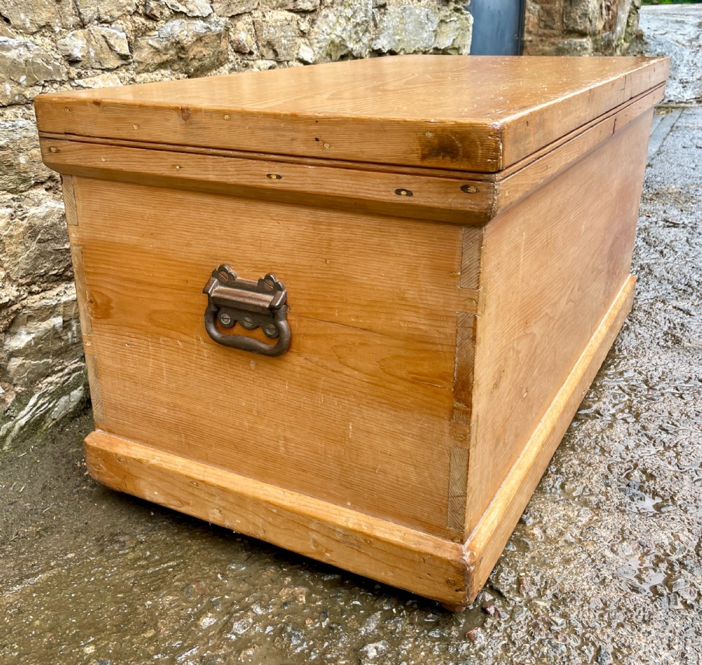 Victorian Pine Blanket Box View VII